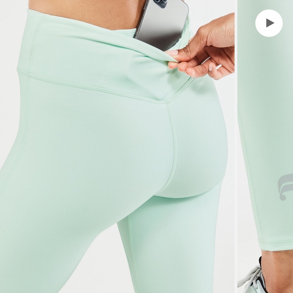 NEVER WORN! Fabletics Anywhere High-Waisted Legging in ice cube color